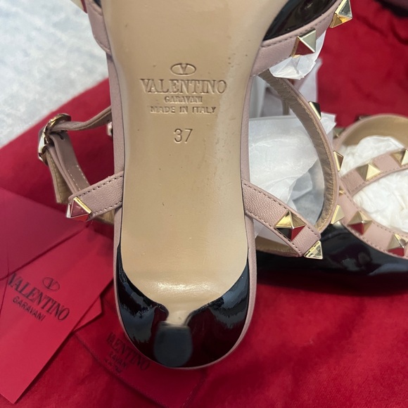 Valentino Rockstud strappy heel, 37, dustbag, xtra studs & heel tips incl no box - Picture 4 of 16